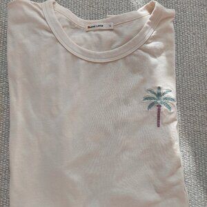 Marine Layer Signature Crew T-shirt palm tree
